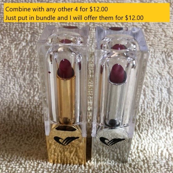 LIP72805S-5 & LIP280GN-4 Matte Lipstrick - Picture 1 of 5